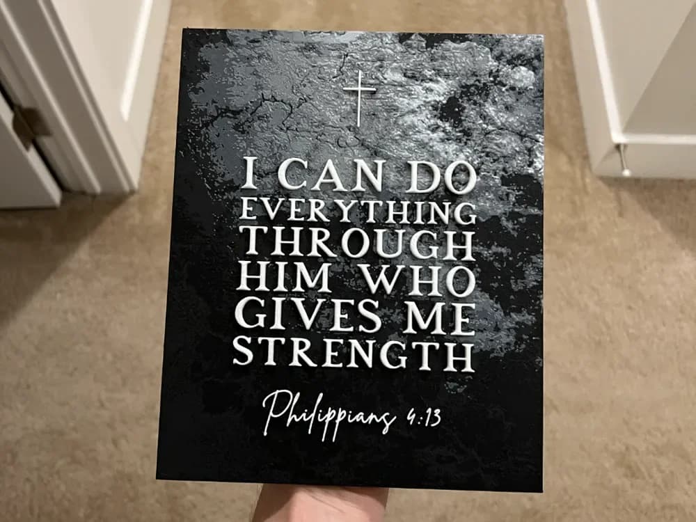 Philippians 4:13 Hueforge Art Philippians 4:13 Hueforge Art