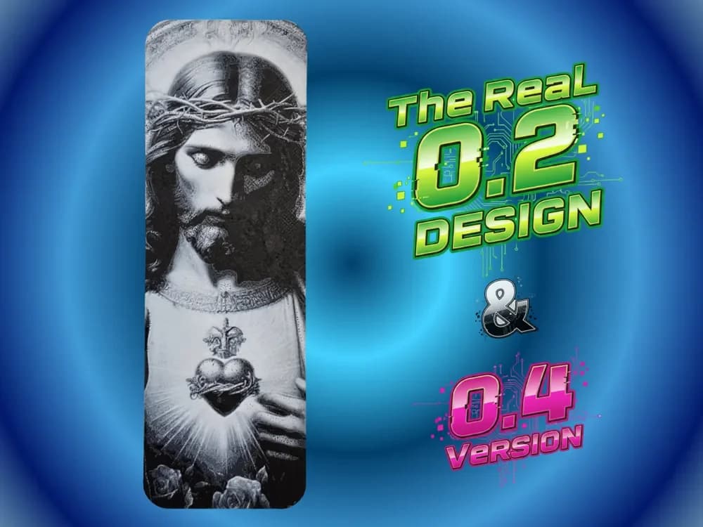 Jesus Bookmark by Atrus Design HueForge model: Jesus Bookmark by Atrus Design