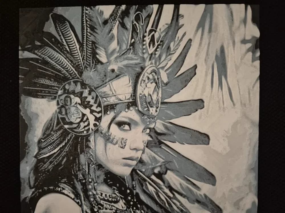 The Native hueforge by Buntsta HueForge model: The Native hueforge by Buntsta