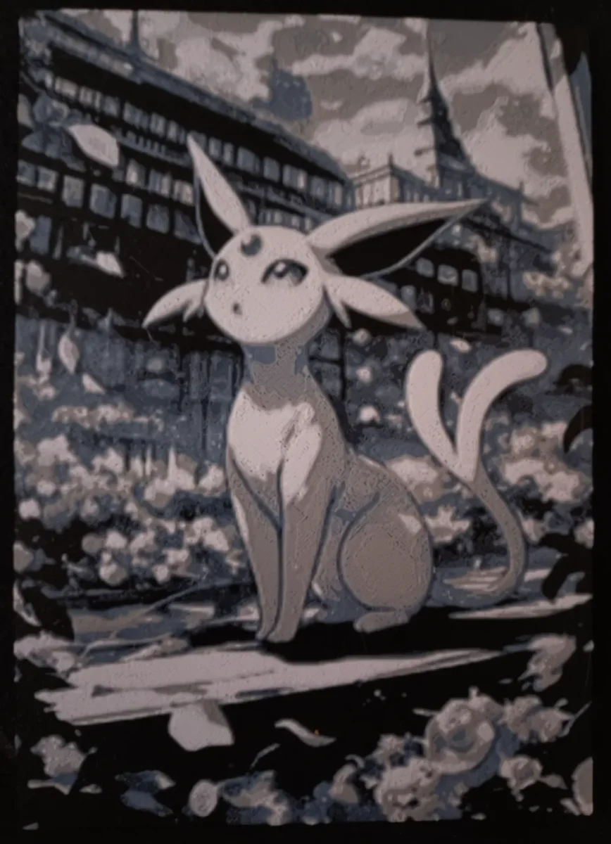 HueForge model: Espeon (HueForge) by Asgar3D