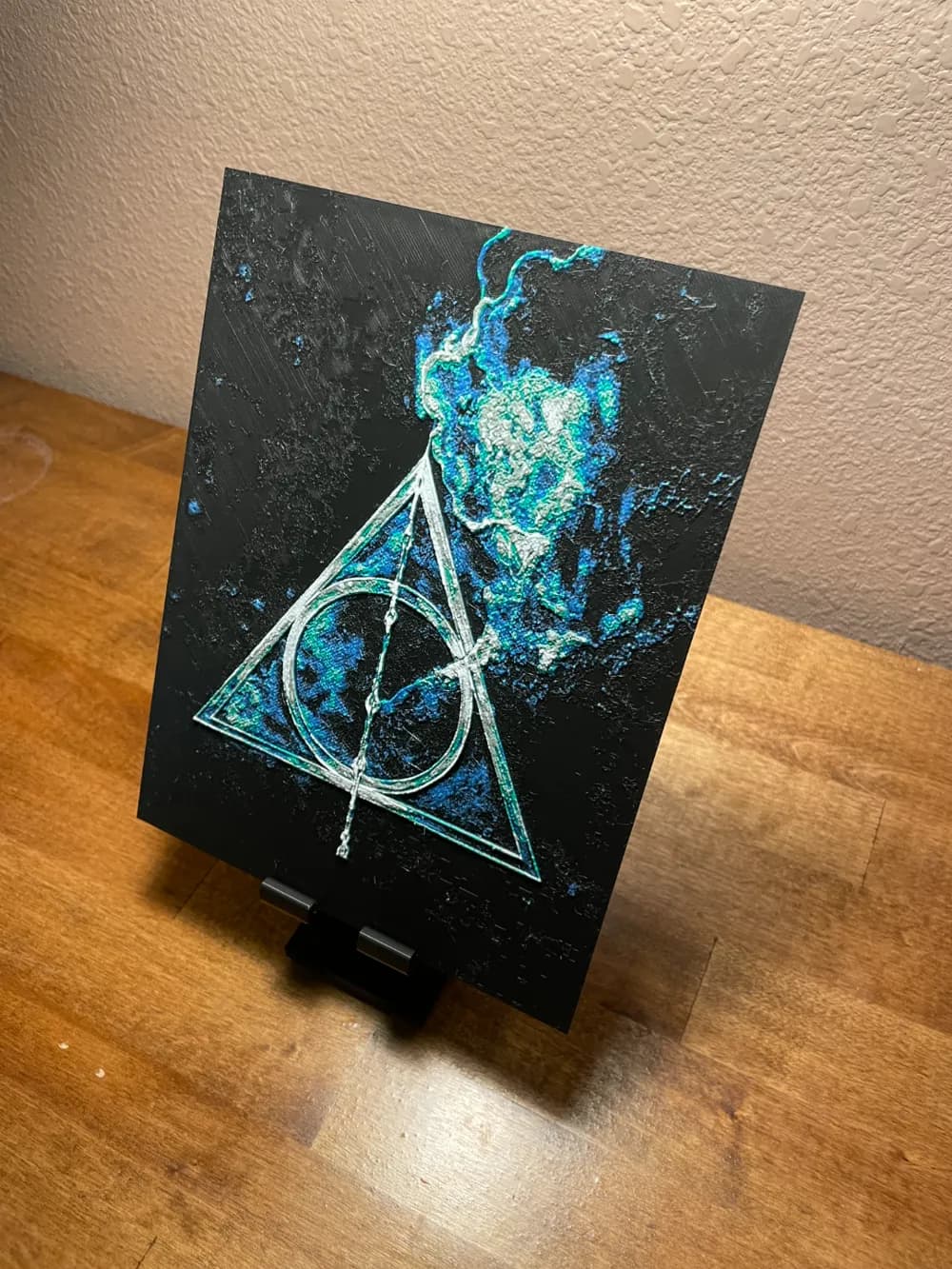 Hueforge - Harry Potter - Deathly Hallows Smoke by Cloudy Nostalgia HueForge model: Hueforge - Harry Potter - Deathly Hallows Smoke by Cloudy Nostalgia