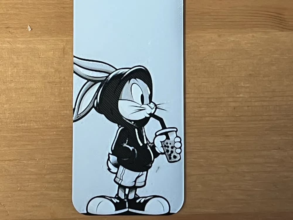 bugs bunny bookmark by Morganja HueForge model: bugs bunny bookmark by Morganja