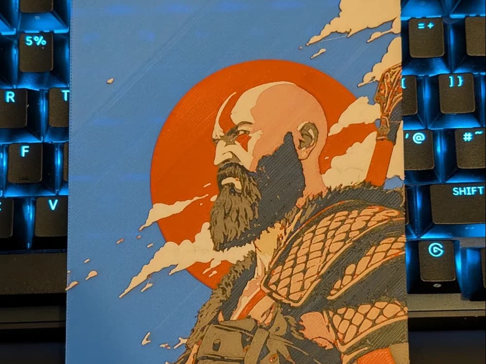 God of War Kratos Hueforge God of War Kratos Hueforge
