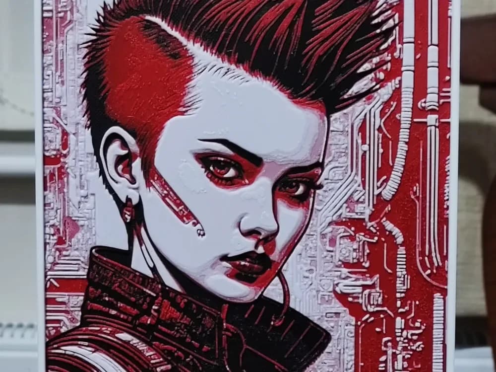 HueForge model: Moody Future HueForge 3 Color by BoDad