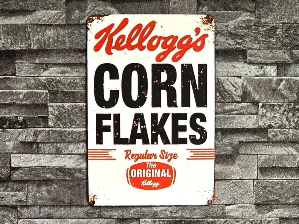 Hueforge Vintage Kellogg's 4 colors by StefBull85 HueForge model: Hueforge Vintage Kellogg's 4 colors by StefBull85
