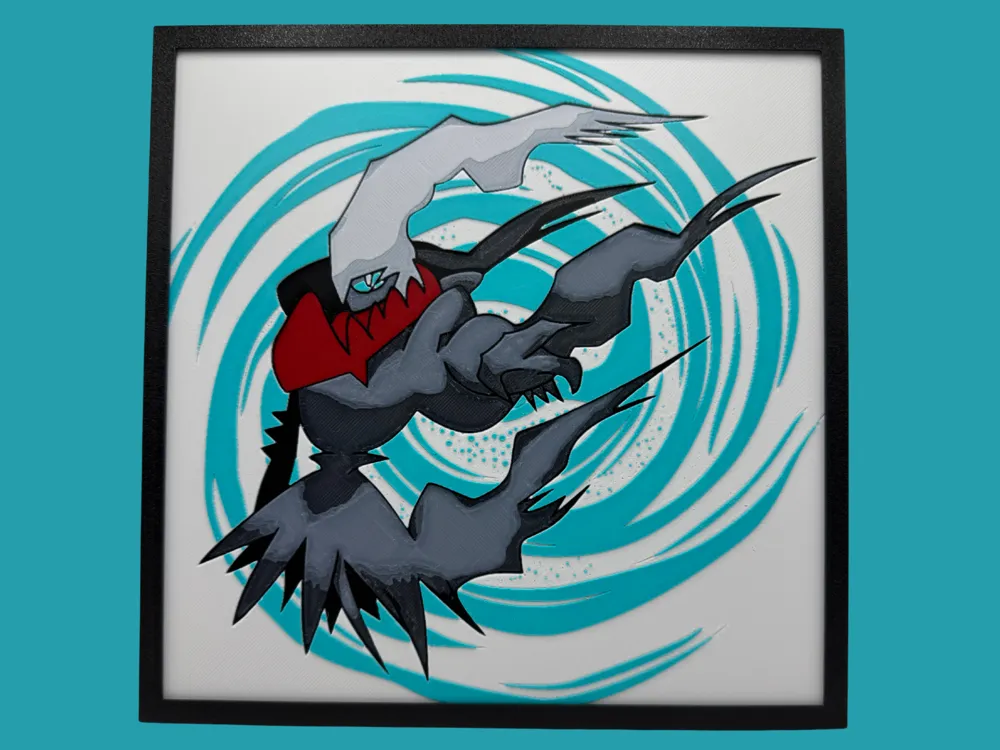 HueForge model: Darkrai by Canadian Gamer