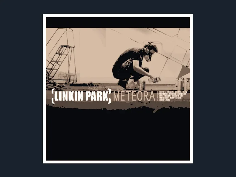 Linkin Park – Meteora (Album Art - HueForge) by HugheCraft HueForge model: Linkin Park – Meteora (Album Art - HueForge) by HugheCraft