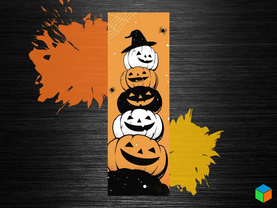 ๐Pumpkin Stack ๐ by 3D Prints By Vic HueForge model: ๐Pumpkin Stack ๐ by 3D Prints By Vic