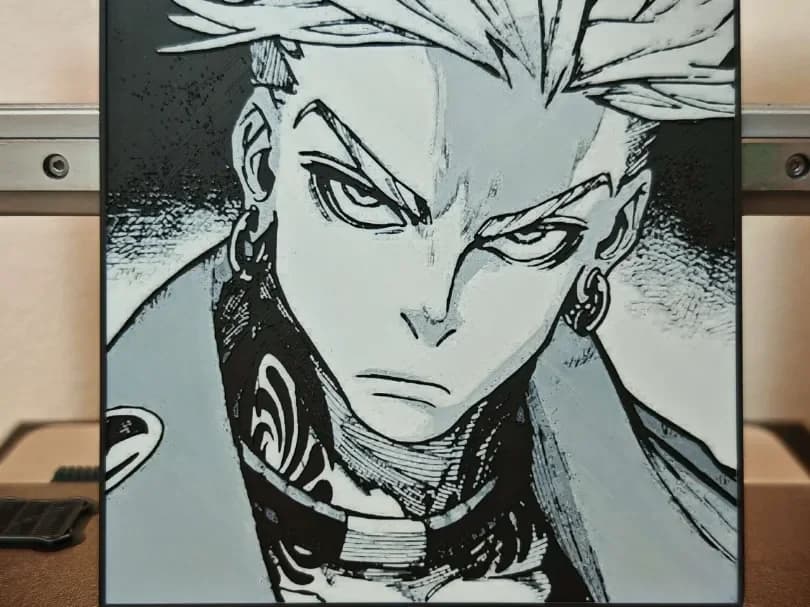 HueForge model: Gachiakuta - Enjin hueforge by bzz999