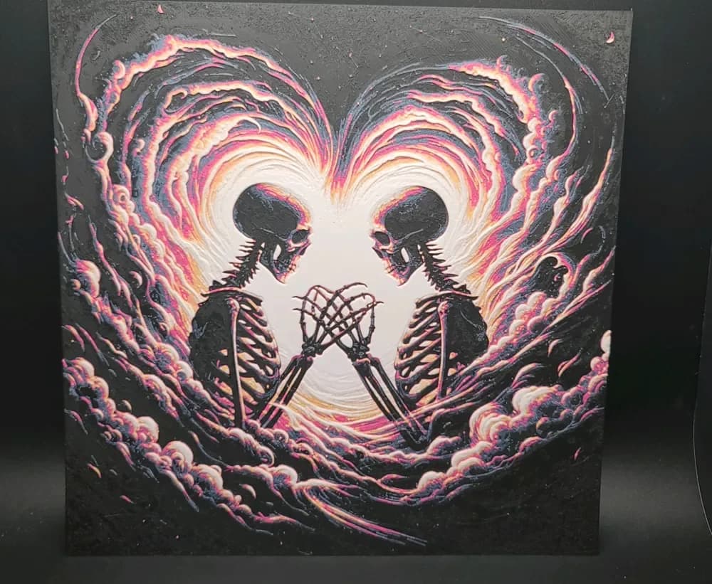 HueForge model: Skeleton Lovers Hueforge by the_bearded_jedi