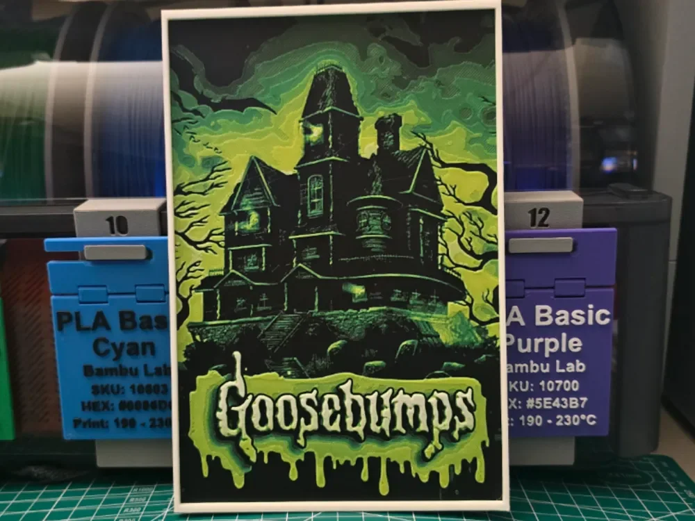 Goosebumps Poster - Hueforge Art