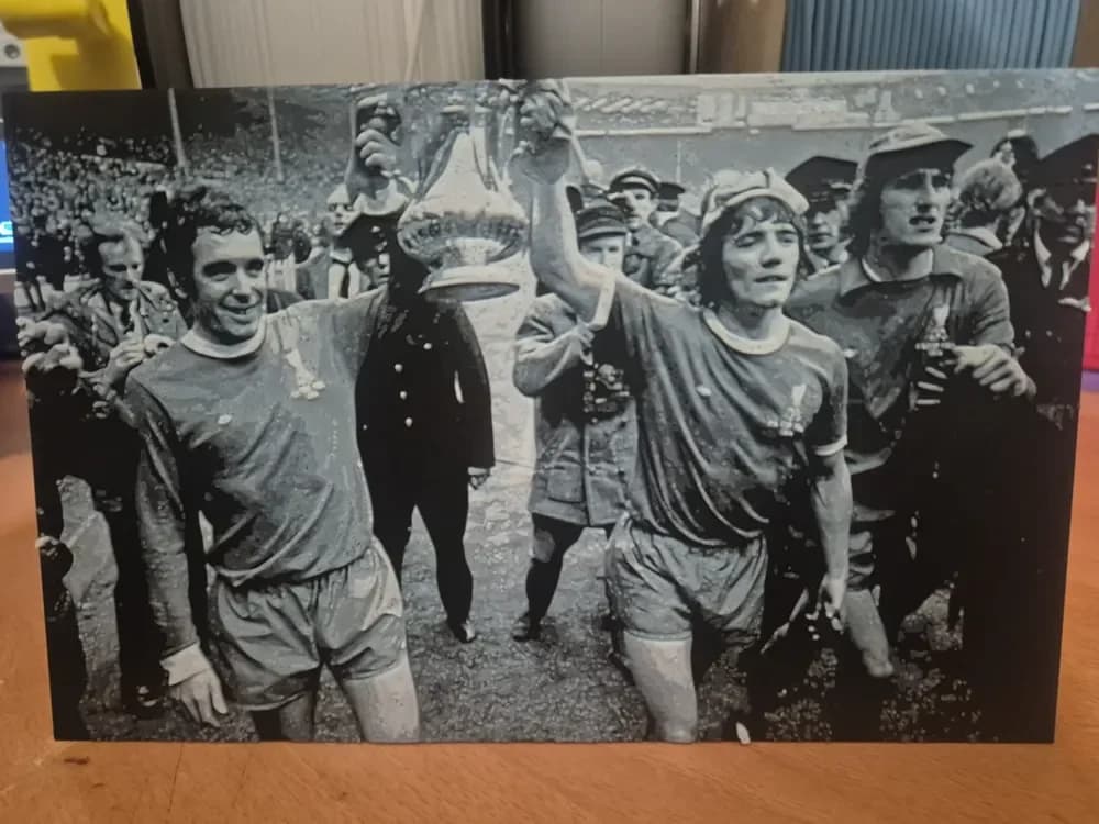 callaghan,keegan,clemence FA cup1974 hueforge by Buntsta HueForge model: callaghan,keegan,clemence FA cup1974 hueforge by Buntsta