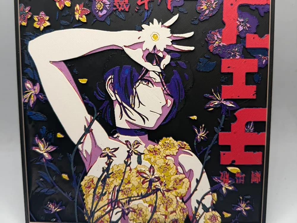 HueForge model: Reze by MonkeyForge 3D