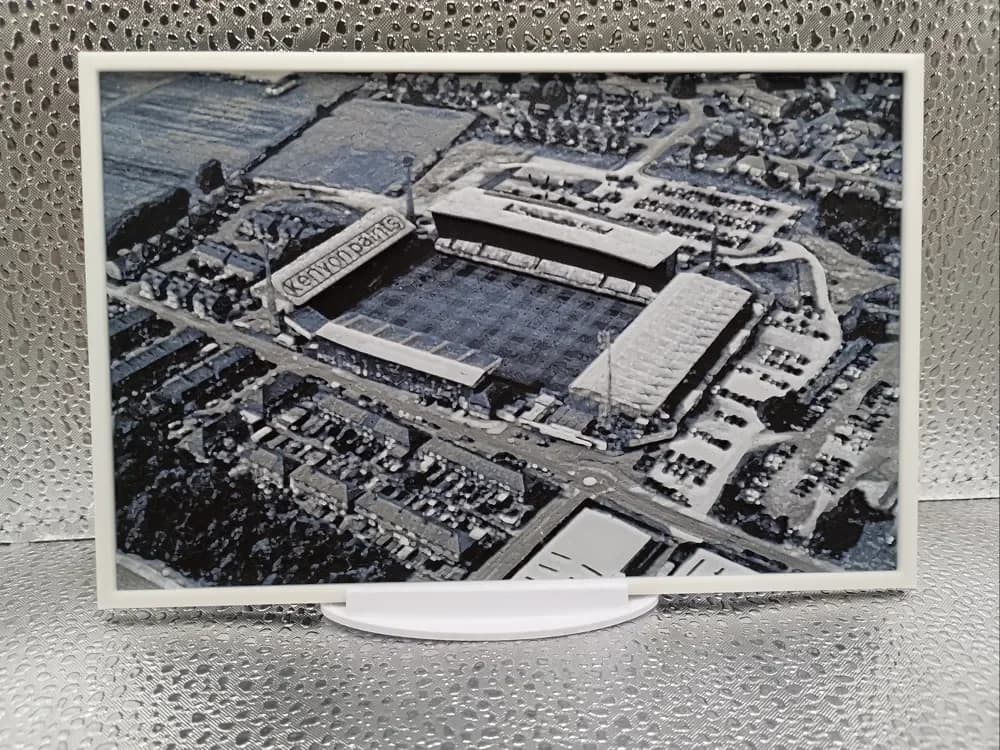 Oldham Athletic – Boundary Park Hueforge by Borishotch Industries HueForge model: Oldham Athletic – Boundary Park Hueforge by Borishotch Industries