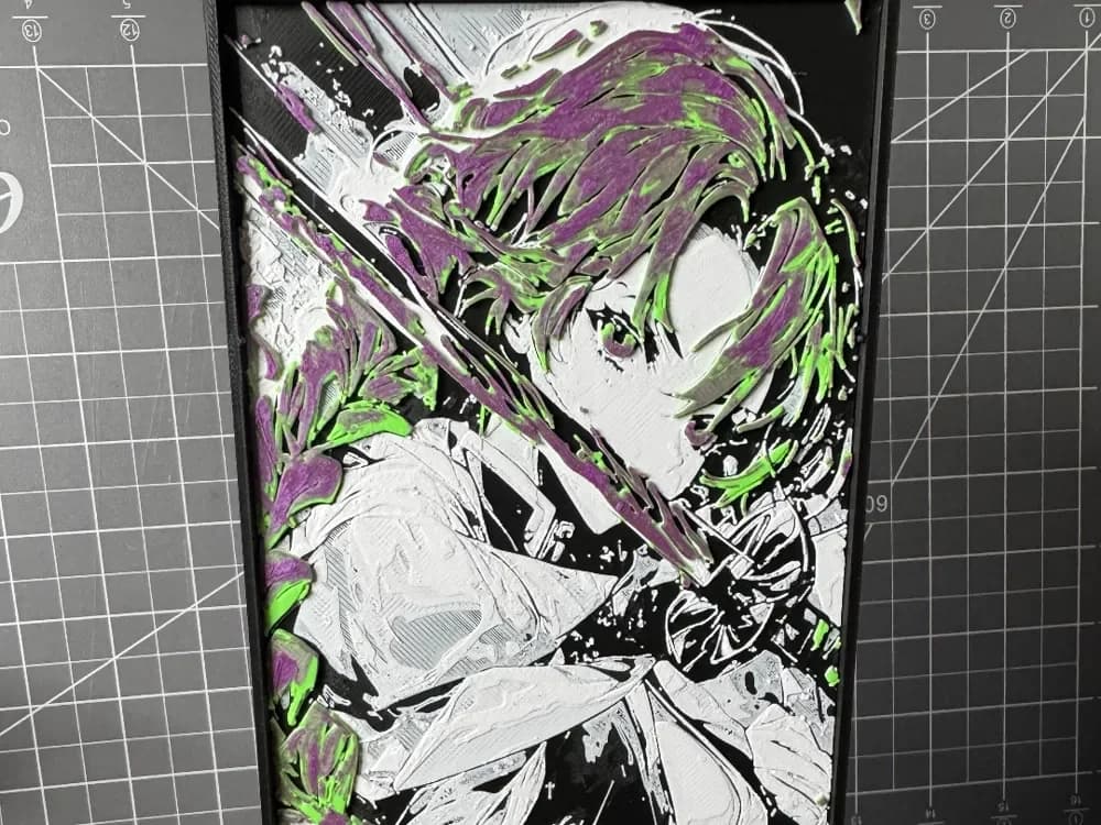 Hueforge of Mitsuri From Demon Slayer