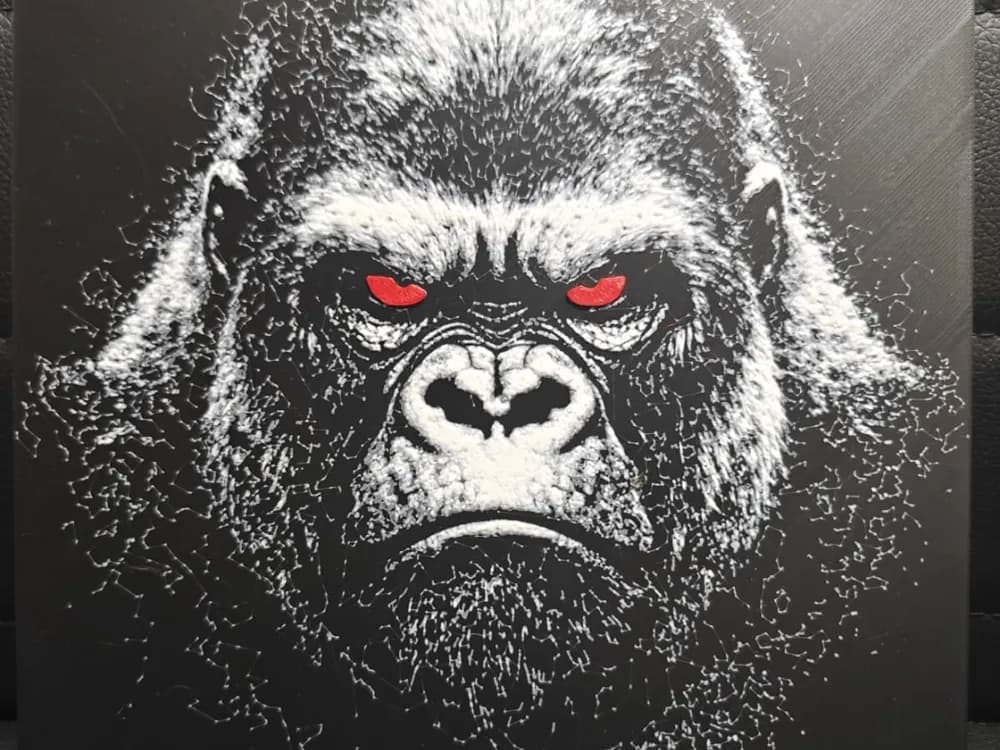 Silverback Gorilla / Dark beast Series NO AMS REQ by TheHueforgeLady HueForge model: Silverback Gorilla / Dark beast Series NO AMS REQ by TheHueforgeLady