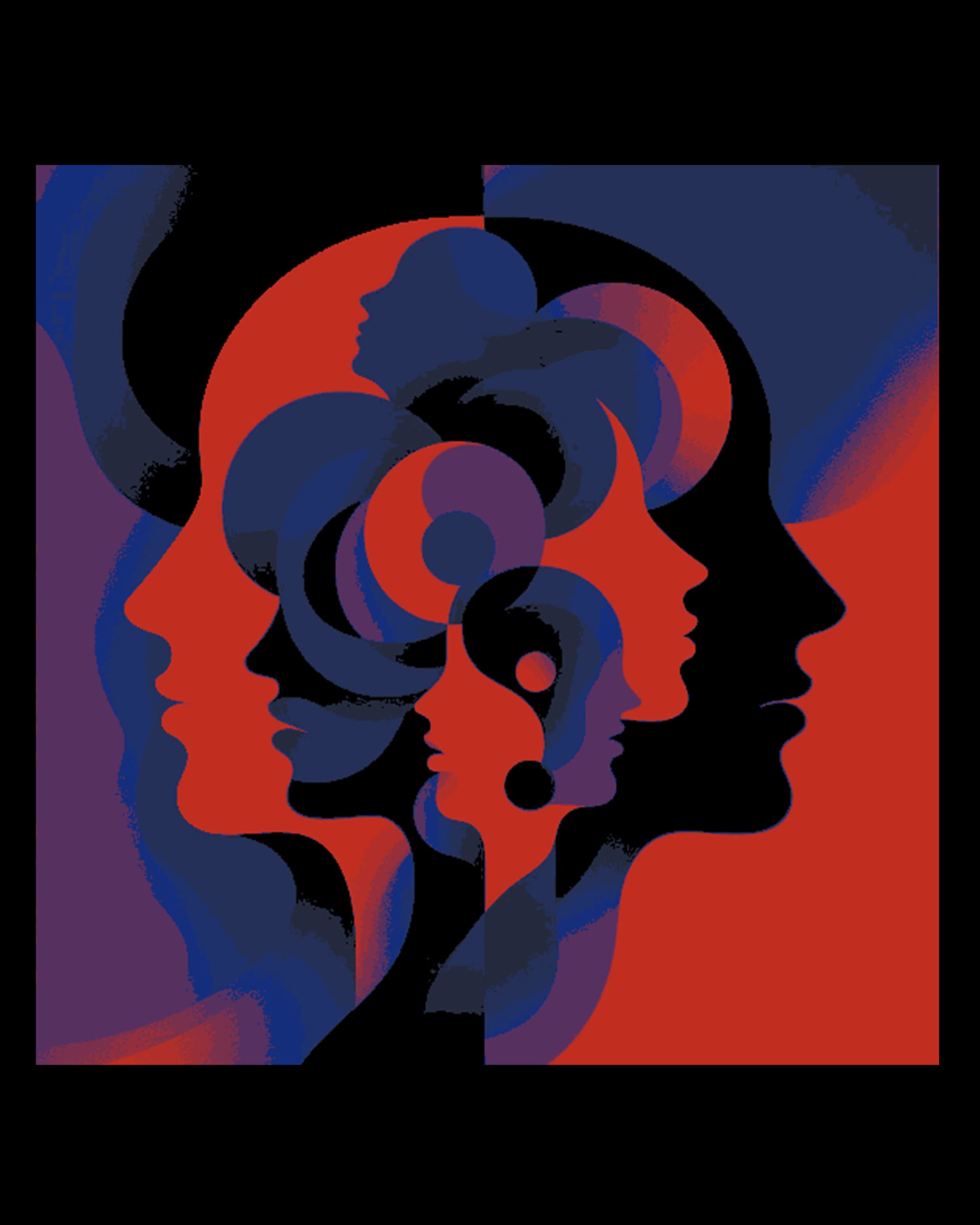 If noise were to be visible, what would it look like? Overwhelming Senses - Hueforge Wall art by BooneCo3d HueForge model: If noise were to be visible, what would it look like? Overwhelming Senses - Hueforge Wall art by BooneCo3d