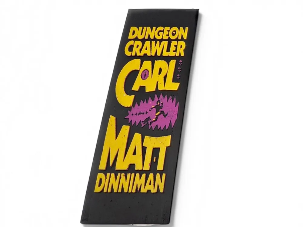 Dungeon Crawler Carl Book 1 50mm by 150mm Bookmark Dungeon Crawler Carl Book 1 50mm by 150mm Bookmark