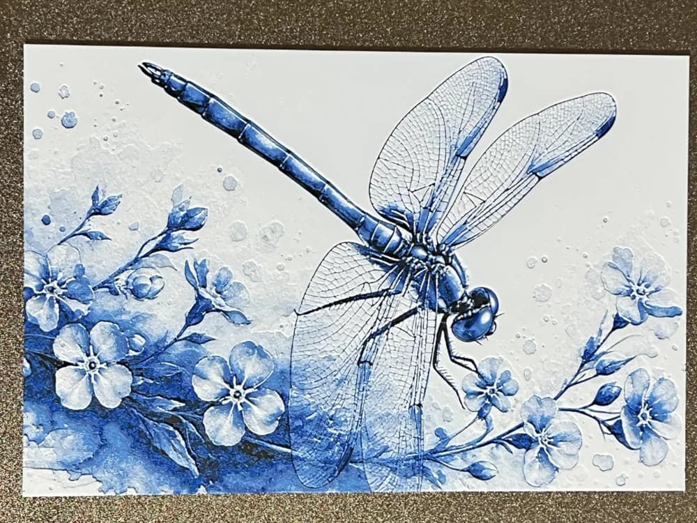 Dragonfly Nature Hueforge by FantasyZ HueForge model: Dragonfly Nature Hueforge by FantasyZ