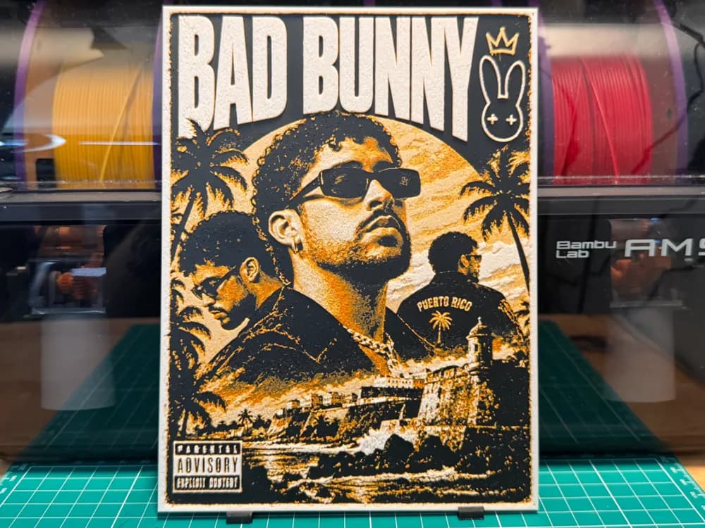 Bad Bunny Poster Bad Bunny Poster