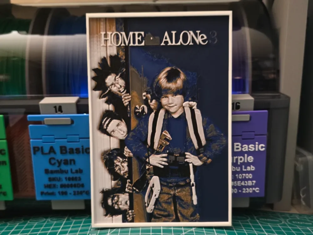 Home Alone 3 Movie Poster - Hueforge Art