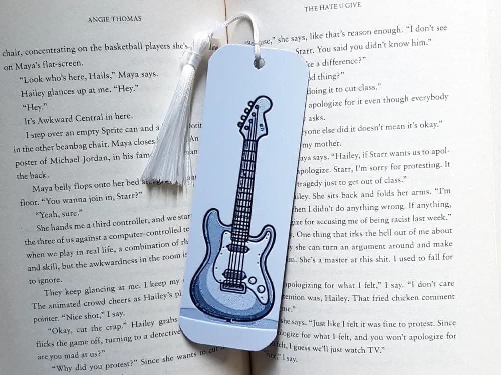 Bookmark, Electric Guitar by Dame Jo HueForge model: Bookmark, Electric Guitar by Dame Jo