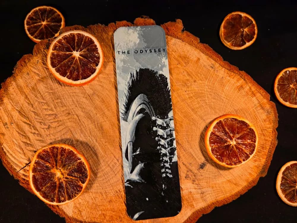 The Odyssey Agamemnon bookmark by EternalDesigns3D HueForge model: The Odyssey Agamemnon bookmark by EternalDesigns3D