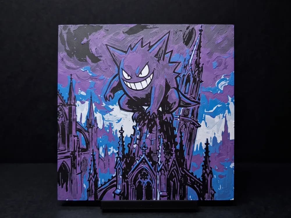 Gengargoyle - 2D Wall Art Gengargoyle - 2D Wall Art