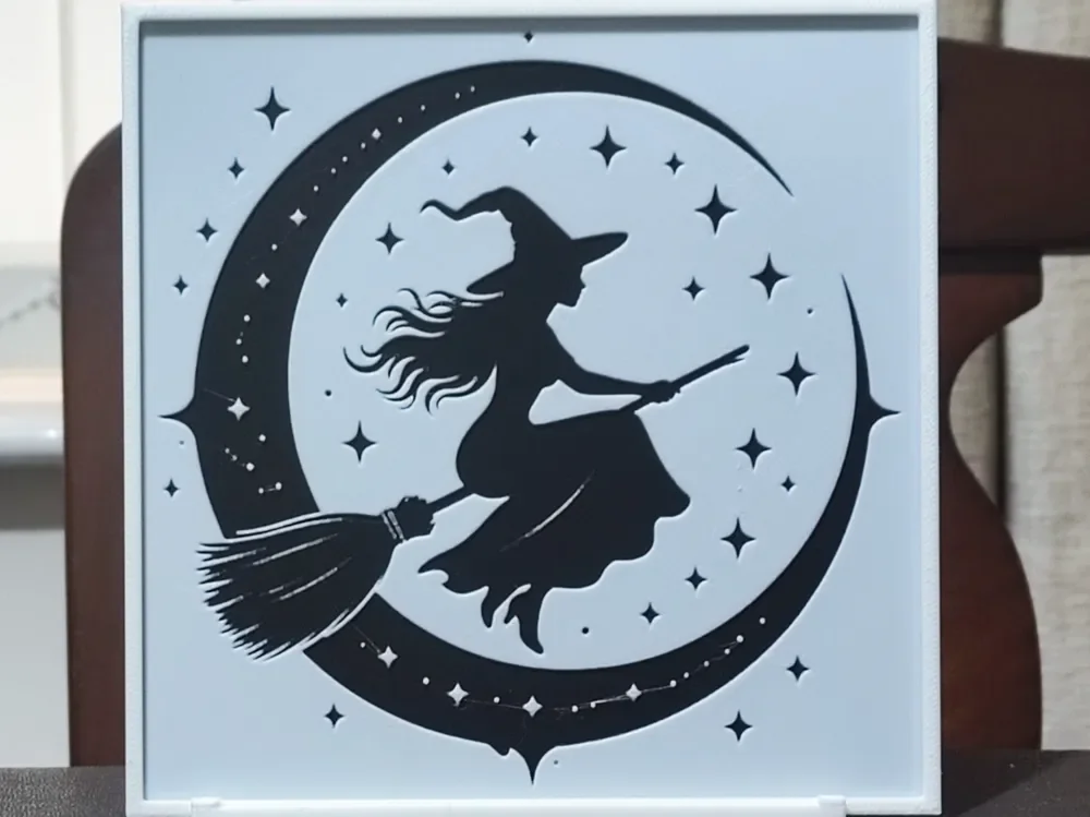 HueForge model: Bewitched - HueForge 2 Color by BoDad