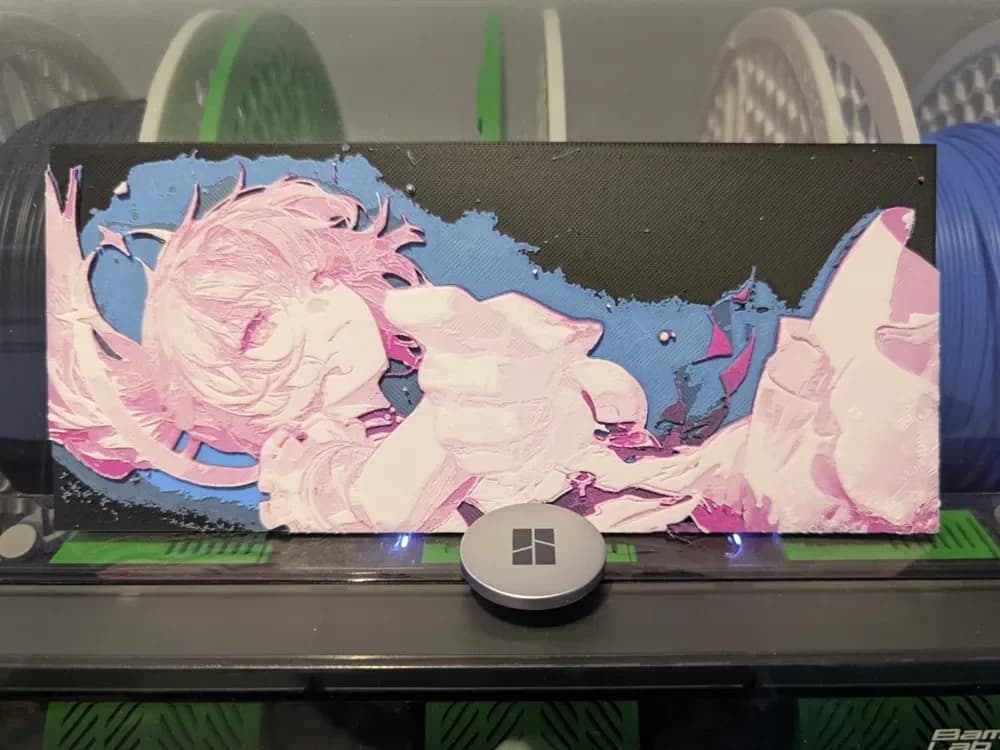 HueForge model: Aemeath Hueforge - Wuthering Wave 鸣潮 by Razel