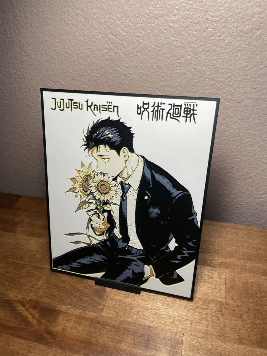 JJK - Hiromi Higuruma by Cloudy Nostalgia HueForge model: JJK - Hiromi Higuruma by Cloudy Nostalgia