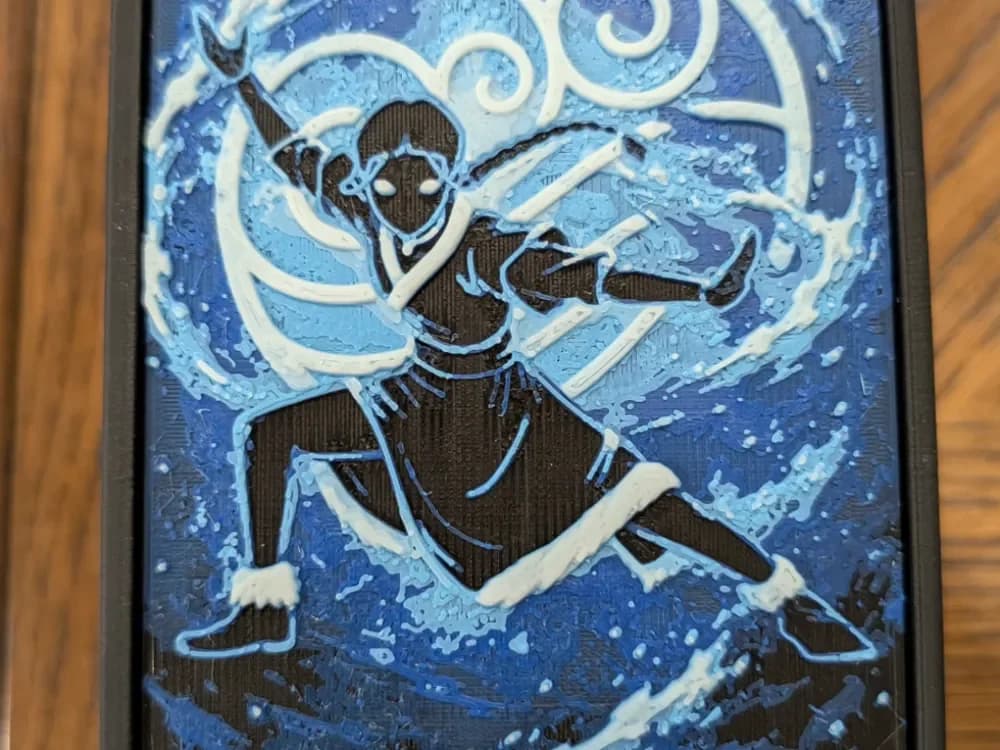 Avatar Deckboxes by CommandersVault HueForge model: Avatar Deckboxes by CommandersVault
