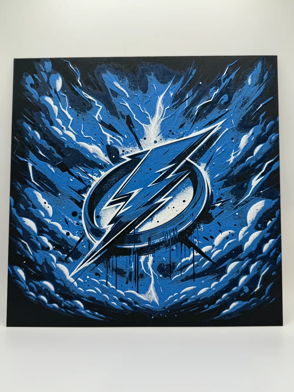 Tampa Bay Lightning - NHL Hueforge by Canadian Gamer HueForge model: Tampa Bay Lightning - NHL Hueforge by Canadian Gamer