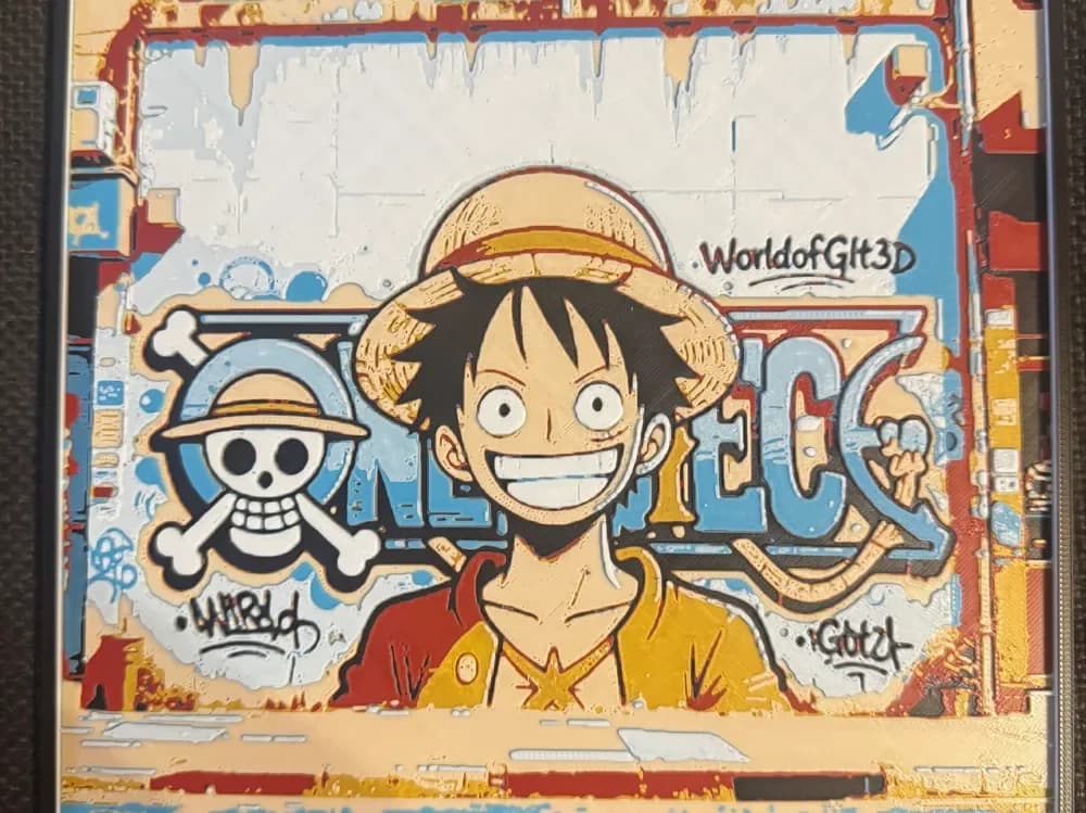 Street Art Lufy One Piece Street Art Lufy One Piece