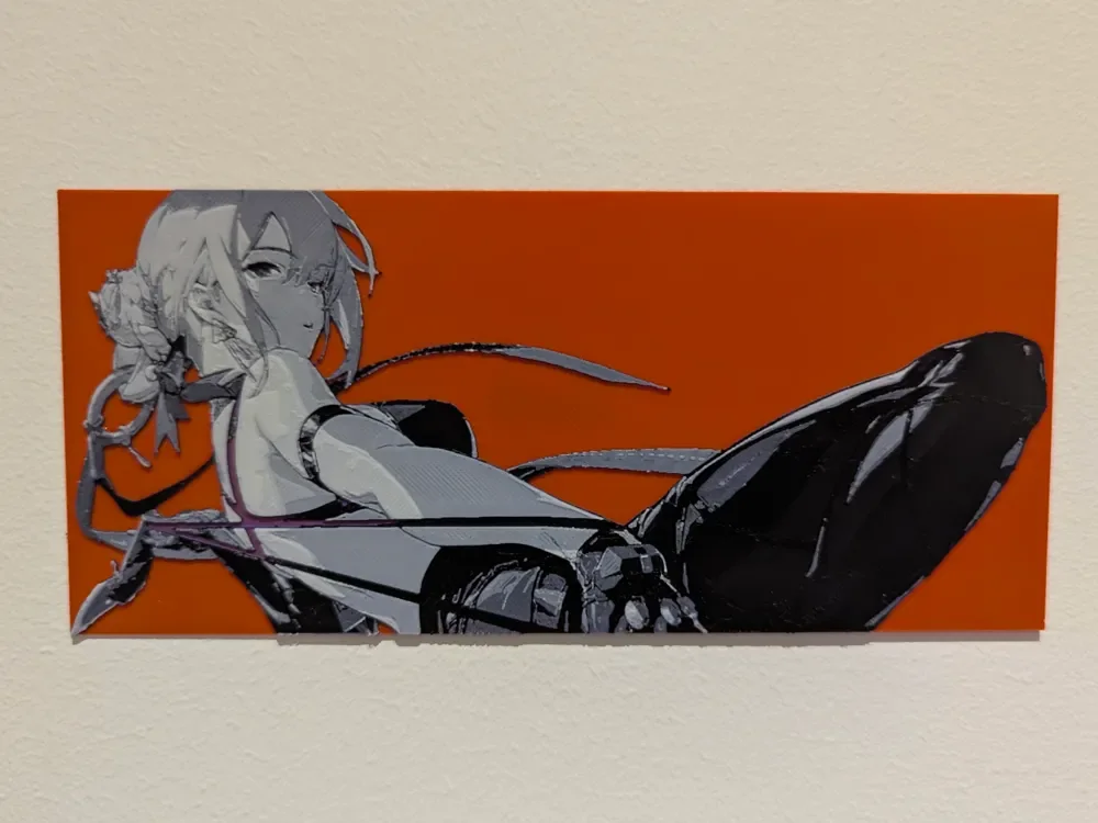 HueForge model: ZZZ Evelyn Mindscape Hueforge by Razel