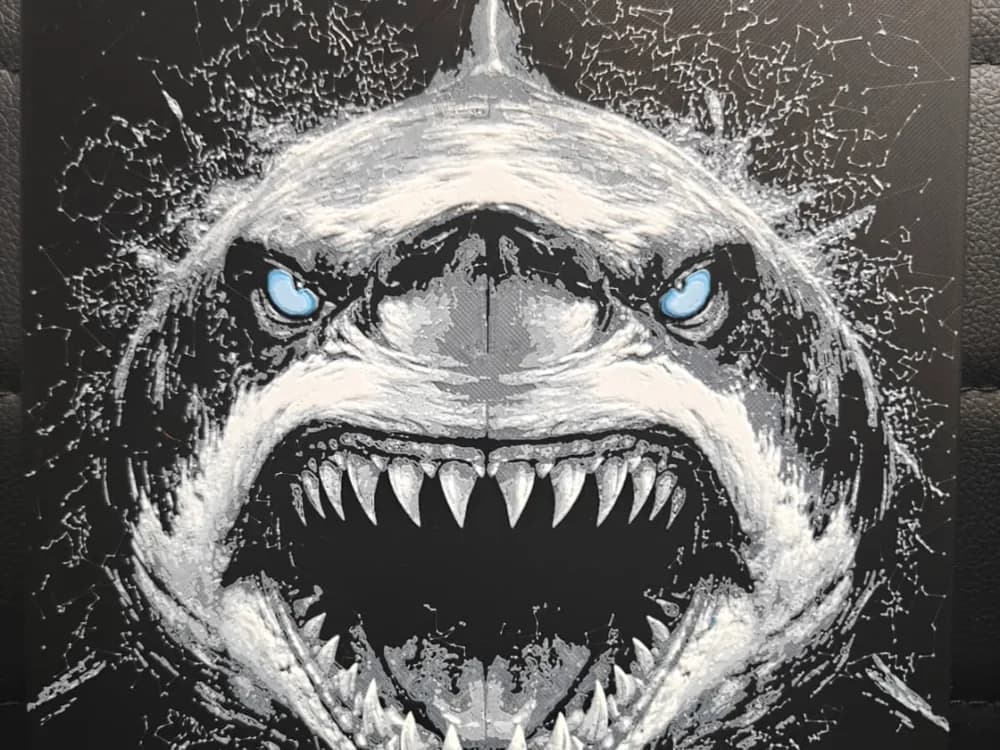 Shark / Dark beast Series by TheHueforgeLady HueForge model: Shark / Dark beast Series by TheHueforgeLady