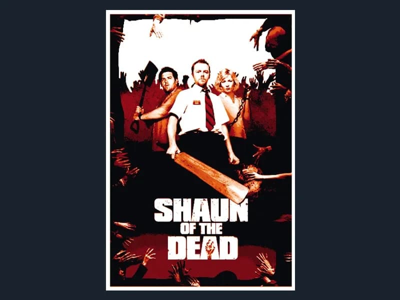 Shaun of the Dead (Movie Poster - HueForge) by HugheCraft HueForge model: Shaun of the Dead (Movie Poster - HueForge) by HugheCraft