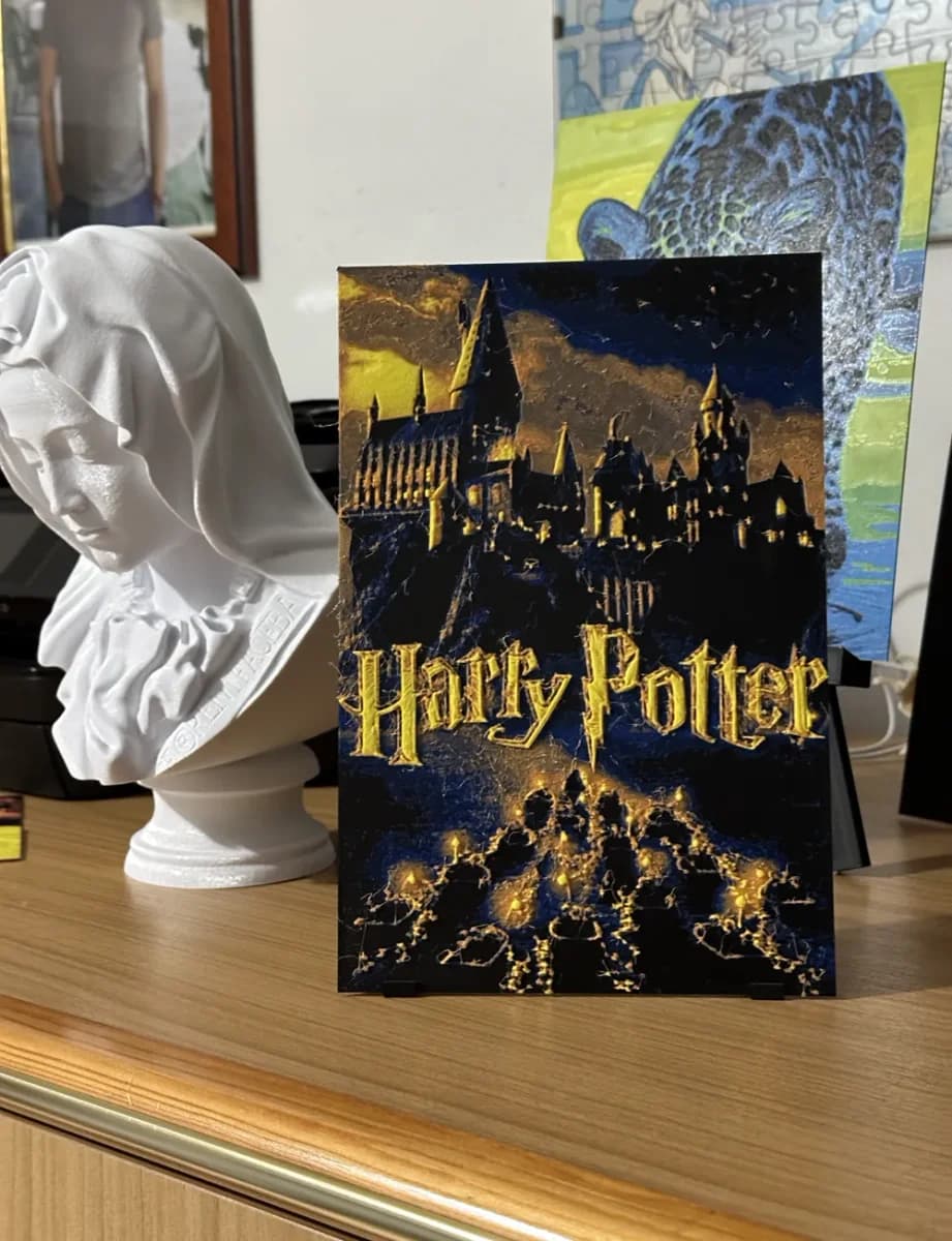 Harry Potter Hogwarts HueForge Harry Potter Hogwarts HueForge