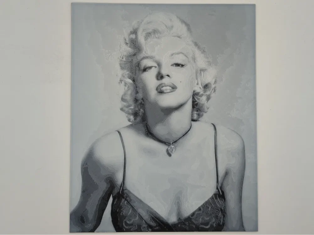 Marilyn Monroe - hueforge by Altf4-Formation HueForge model: Marilyn Monroe - hueforge by Altf4-Formation