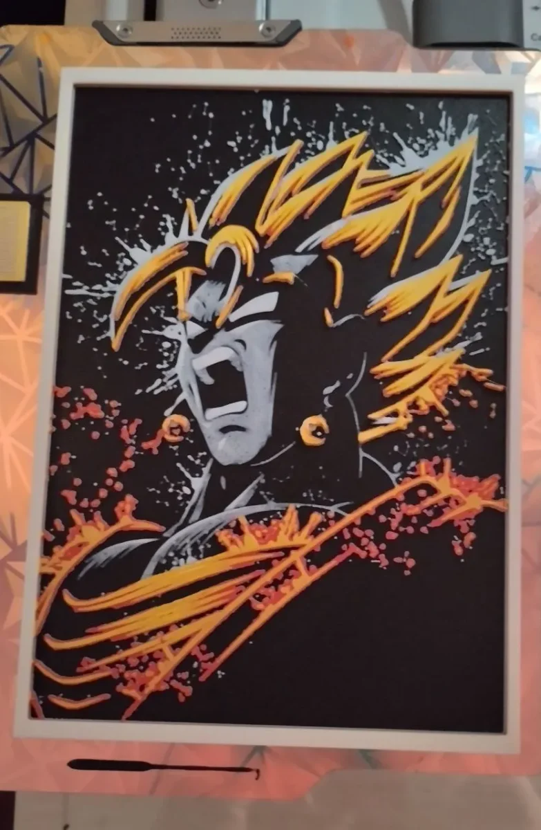 VEGITO by FYTY112 HueForge model: VEGITO by FYTY112
