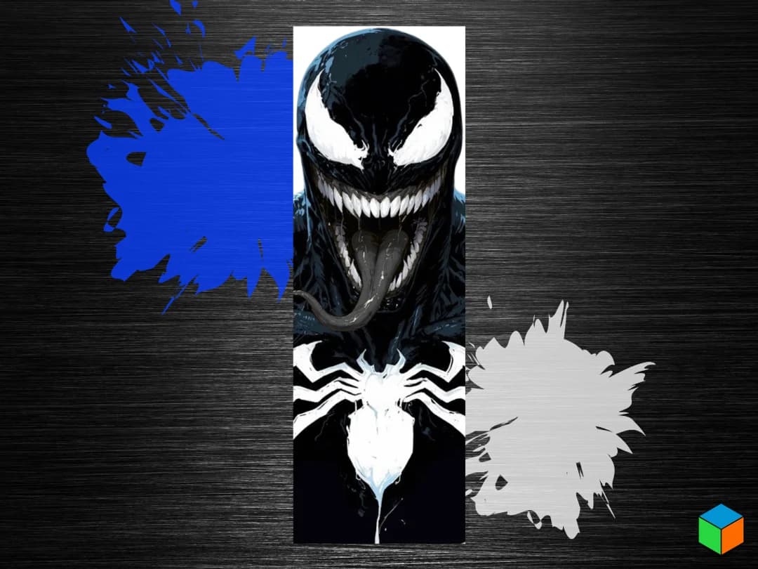 We Are Venom — New Bookmark for the Crew by 3D Prints By Vic HueForge model: We Are Venom — New Bookmark for the Crew by 3D Prints By Vic