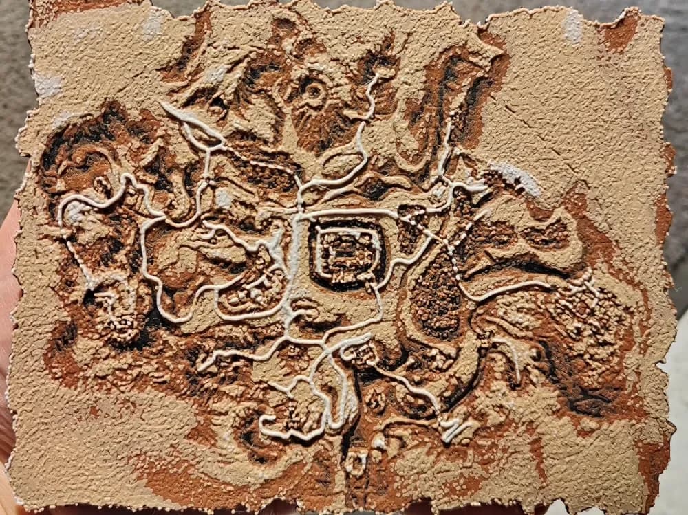 HueForge model: Gothic 1 Map - Hueforge by BeaN