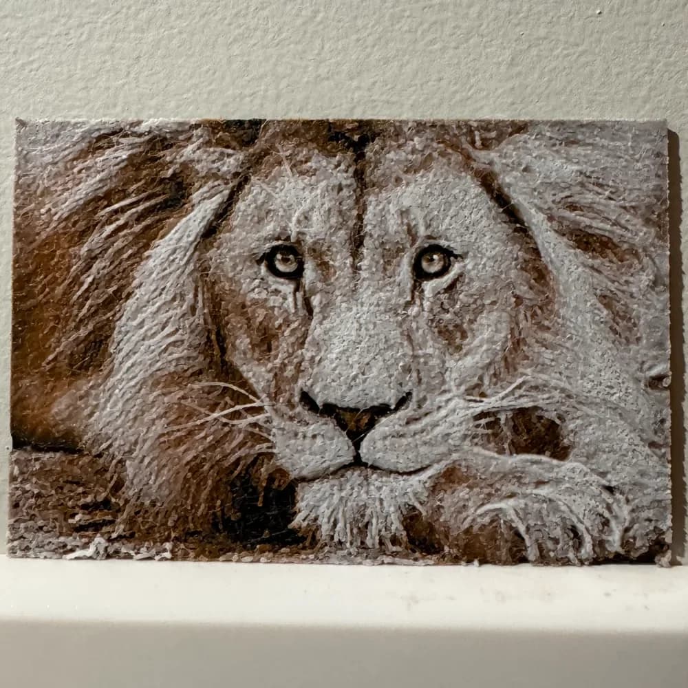 Lion (Realism) - Hueforge Print by cyanidesugar HueForge model: Lion (Realism) - Hueforge Print by cyanidesugar