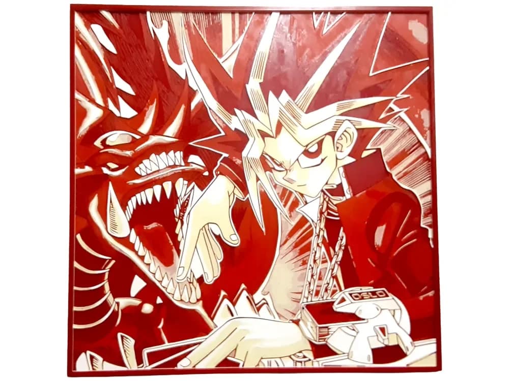 Yugi Moto Hueforge Slifer the Sky Dragon Yu-Gi-Oh by Elsie Moonshadow HueForge model: Yugi Moto Hueforge Slifer the Sky Dragon Yu-Gi-Oh by Elsie Moonshadow