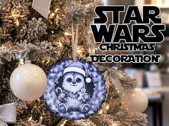Chewbecca Baby Star Wars Christmas Decoration Tree Chewbecca Baby Star Wars Christmas Decoration Tree