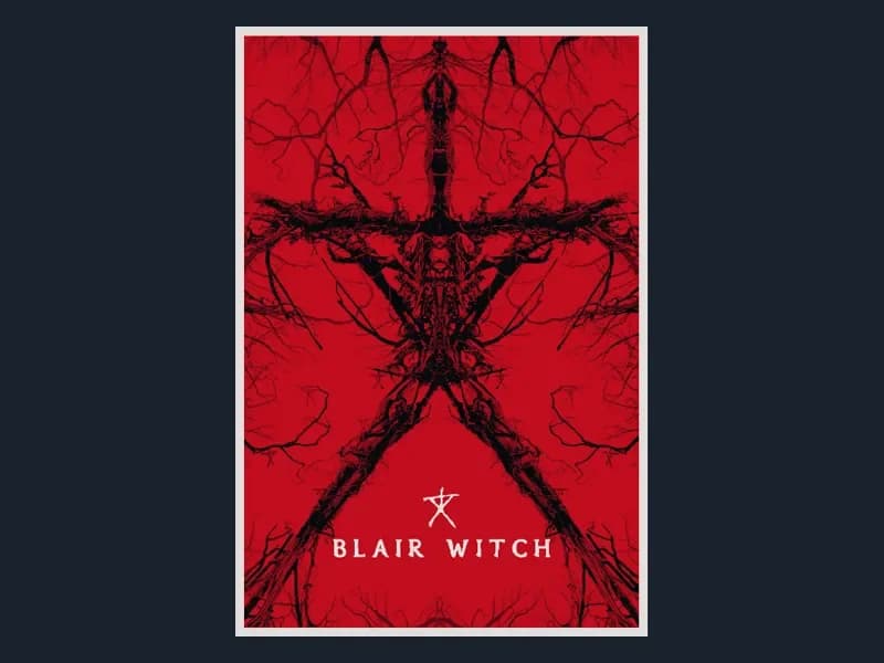 Blair Witch (Movie Poster - HueForge) by HugheCraft HueForge model: Blair Witch (Movie Poster - HueForge) by HugheCraft