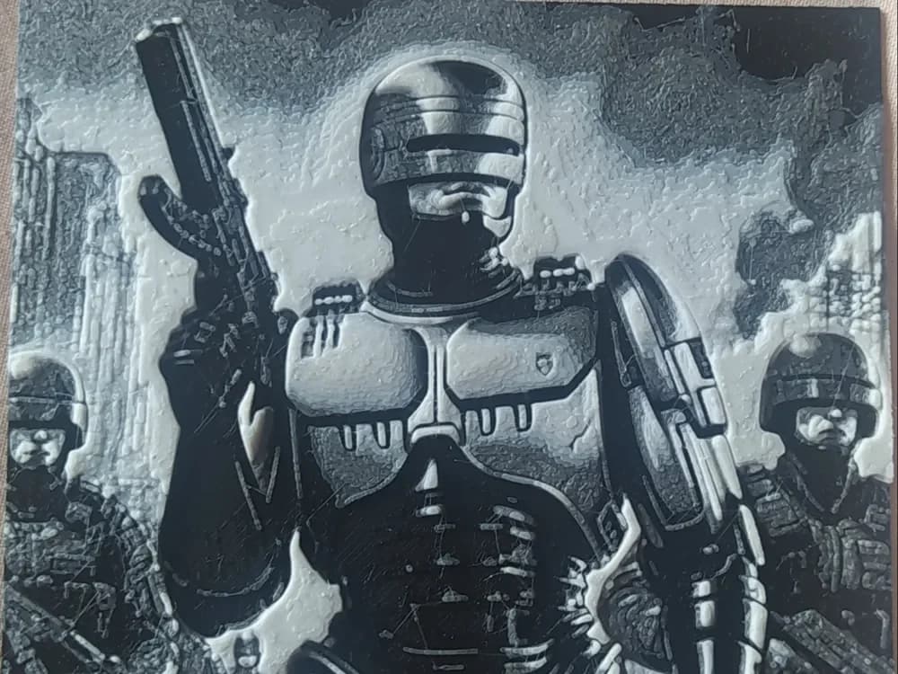 Hueforge robocop Hueforge robocop