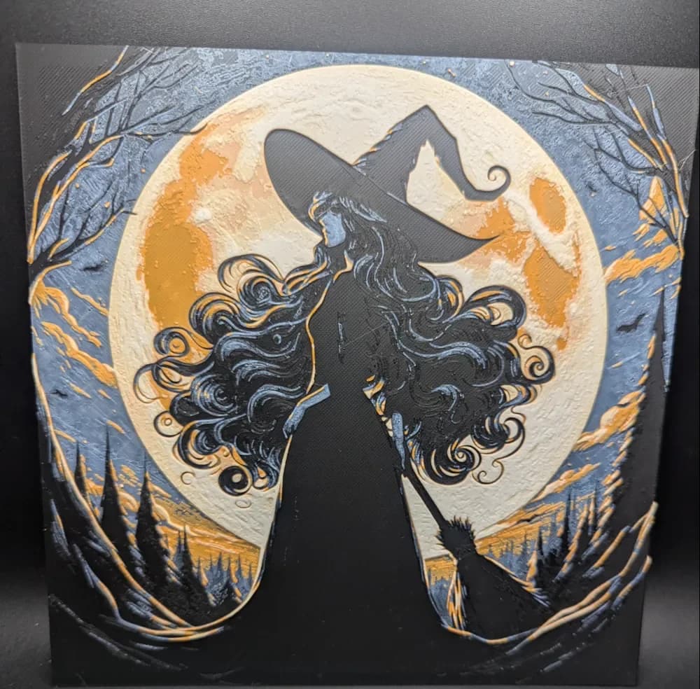 HueForge model: Witch Hueforge by the_bearded_jedi