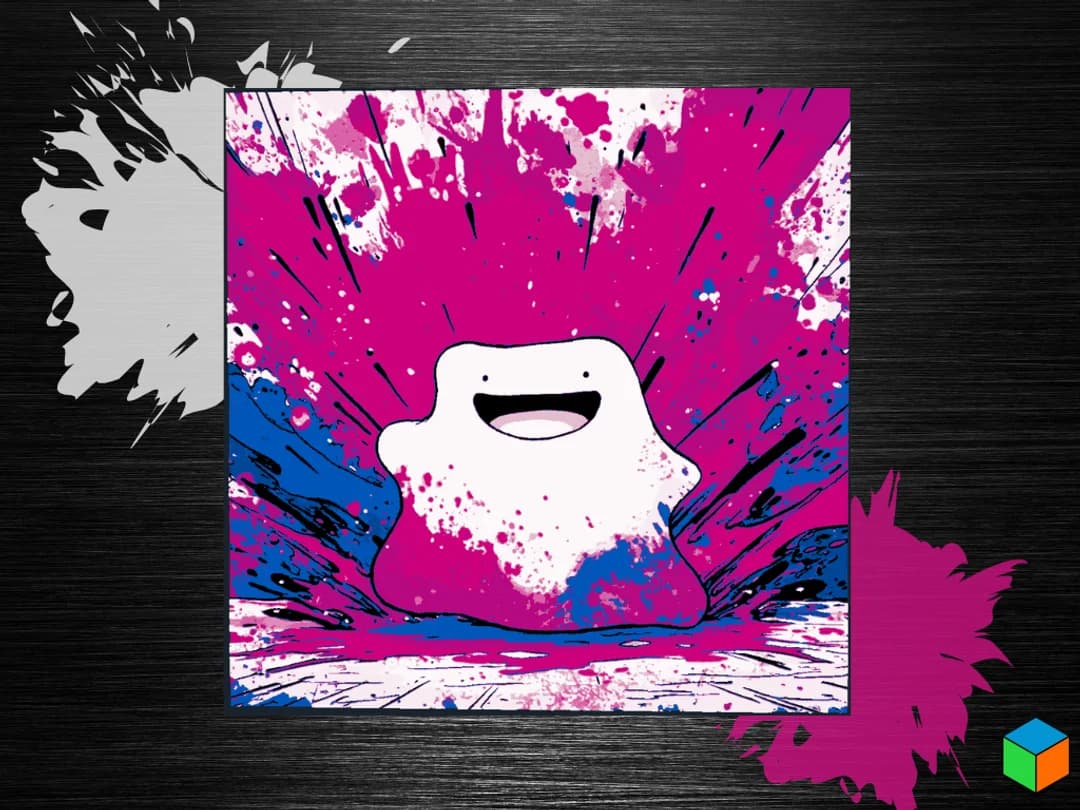 💥 DITTO — BONUS DROP! by 3D Prints By Vic HueForge model: 💥 DITTO — BONUS DROP! by 3D Prints By Vic