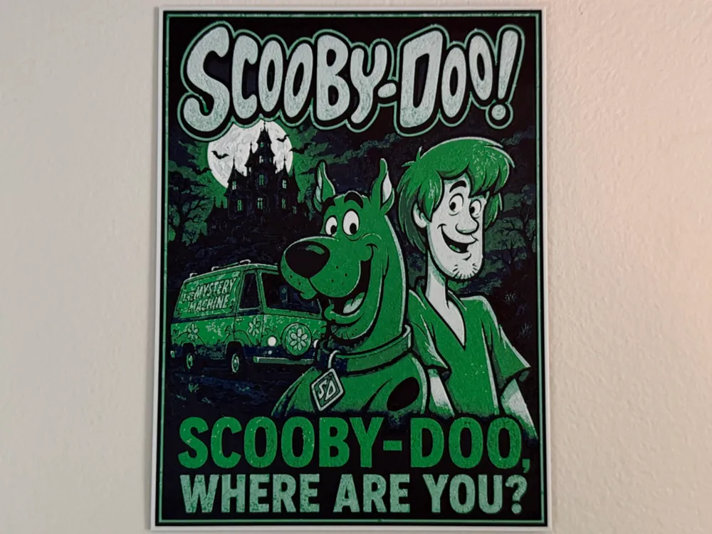 Scooby Doo HueForge by liv_3d HueForge model: Scooby Doo HueForge by liv_3d